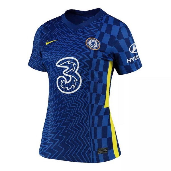 Camiseta Chelsea 1ª Mujer 2021-2022 Azul